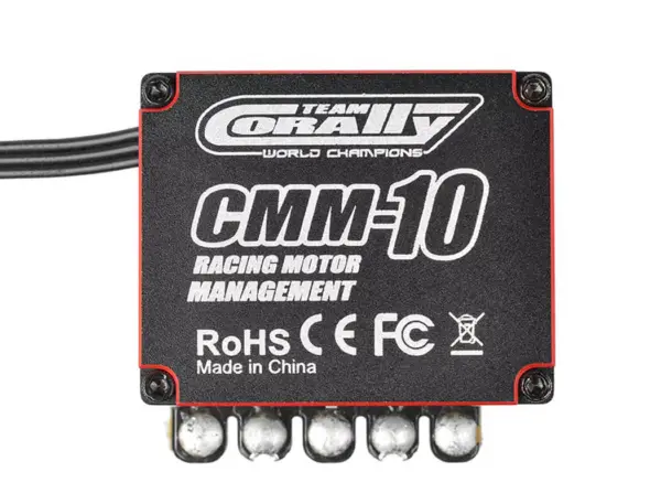 Team Corally CMM-10 Racing Esc Sensored 2-3s 220a Black/Red
