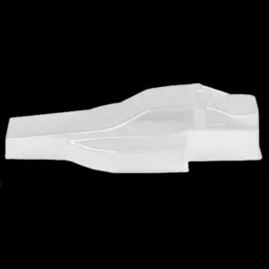 Centro Vintage Associated Rc10 Protech Ii Clear Bodyshell