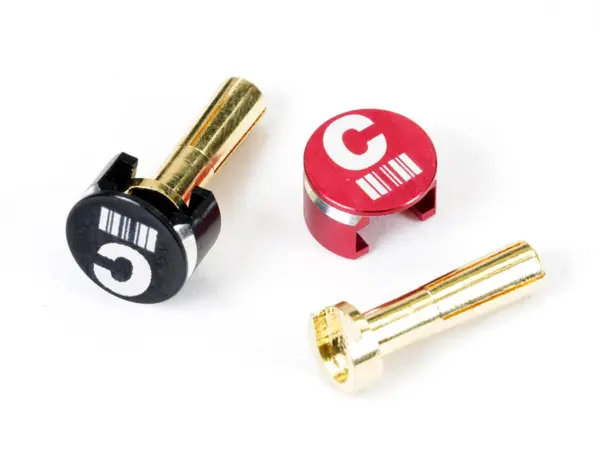 Centro Lowpro Heatsink Plug Connector Grips With 4mm Bullets