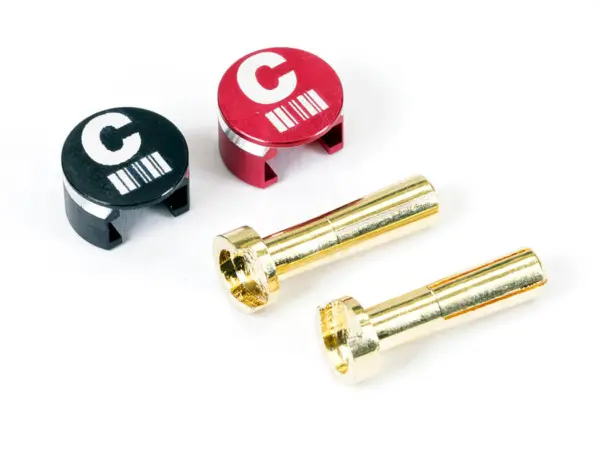 Centro Lowpro Heatsink Plug Connector Grips With 4mm Bullets