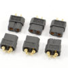 Centro Xt-60 Black Female Connectors (6pc) - Image 2