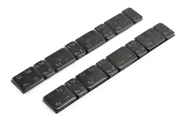 Centro Black Chassis Weights W/Adhesive 5g/10g X 2 Strips