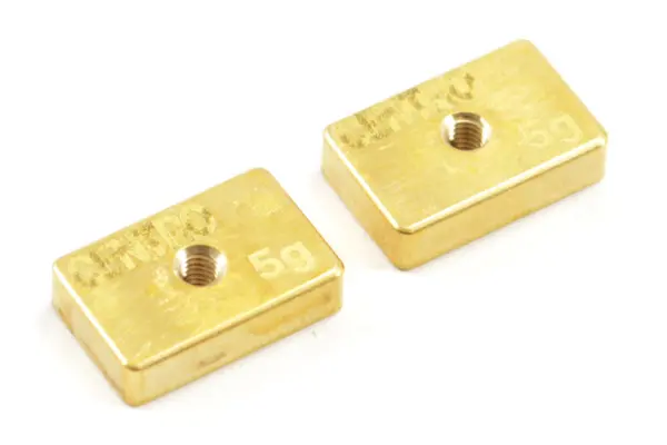 Centro Precision Brass 5g Balancing Weights (Pr)