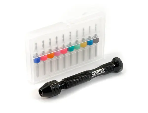 Centro Precision Shock Piston Hand Drill Bit Set - 1.1-2.0mm