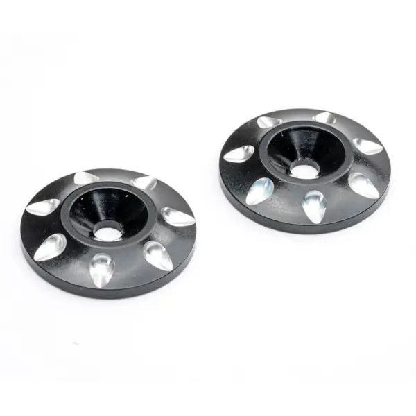Centro 1/8th Wing Washers - Black