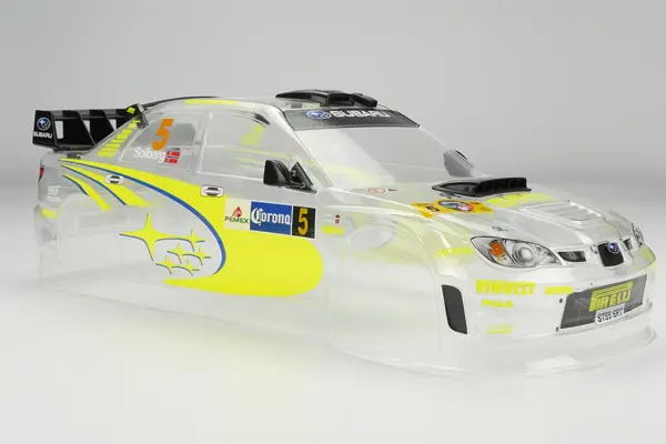 Carisma Subaru Impreza 2006 WRC Clear Body Set 190mm