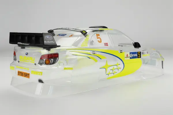 Carisma Subaru Impreza 2006 WRC Clear Body Set 190mm