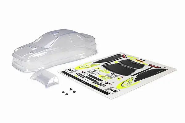 Carisma Gt24 Subaru Clear Car Body Set