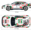 Carisma Gt24 Toyota Celica Gt-Four WRC Clear Body Set - Image 2