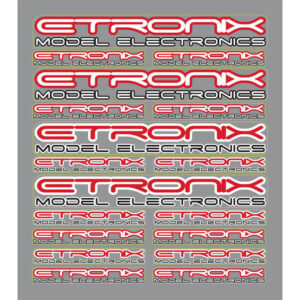 Etronix Mini Decal Sheet