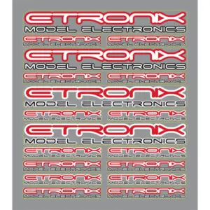 Etronix Mini Decal Sheet