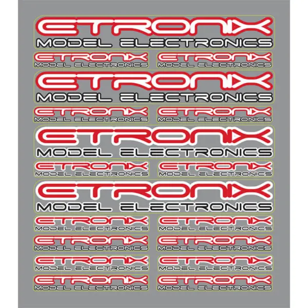 Etronix Mini Decal Sheet