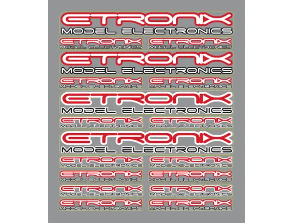 Etronix Mini Decal Sheet