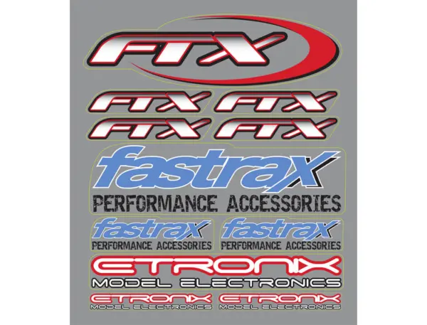 CML FTX/Fastrax/Etronix Mini Decal Sheet