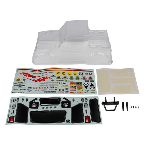 Element Rc Enduro12 Bushido Body Set Clear