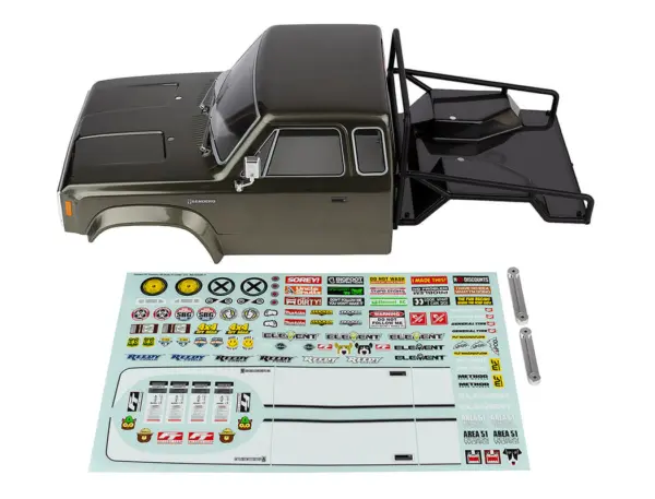 Element Rc Enduro Sendero Hd Titanium Body Set Painted