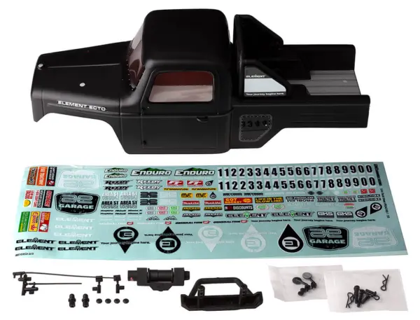 Element Rc Enduro Ecto Black Body Set Painted
