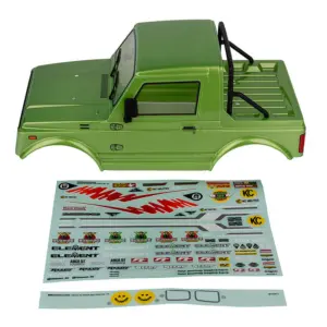 Element Rc Enduro Bushido Body Set Painted - Green
