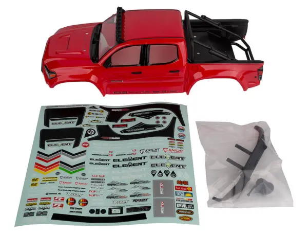 Element Rc Enduro Knightwalker Body Set Painted Red