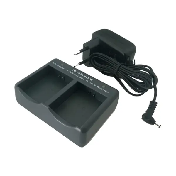 Ultralite System 2 Batteries Multi-Port Charging Base W/Adapter