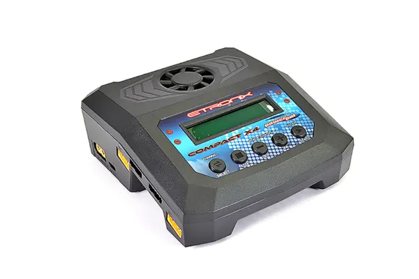 Etronix Powerpal Compact X4 Ac/Dc Charger (European Plug)