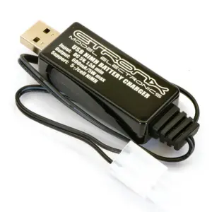 Etronix Usb Charger 600ma/5w for 7.2v Battery - Tamiya