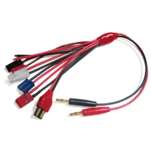 Etronix 4.0mm to Deans/Futaba/JST/Tamiya/Ec3/Diy Extra Wire