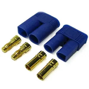Etronix Ec5 5mm Gold Connectors (Male/Female)