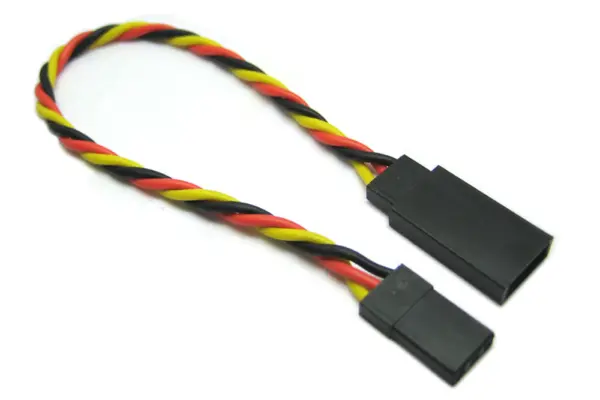Etronix 10cm 22awg Jr Twisted Extension Wire
