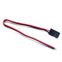 Etronix 15cm 22awg Jr Straight Battery Wire