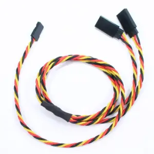 Etronix 60cm 22awg Jr Twisted Y Extension Wire