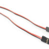 Etronix 20cm 22awg Extension Wire W/2 Jr Male Connector - Image 2
