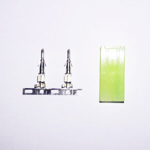 Etronix Mini Tamiya Female Block & Male Connector Crimps