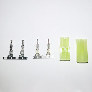 Etronix Mini Tamiya Male/Female Connector Set W/Crimps