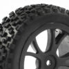 Fastrax 1/10th Mounted Cuboid Buggy Front Tyres 10-Spoke - Image 2