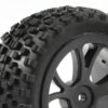 Fastrax 1/10th Mounted Cuboid Buggy Rear Tyres 10-Spoke - Image 2