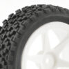 Fastrax 1/10th Mounted Cuboid Buggy Front Tyres 6-Spoke - Image 2