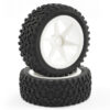 Fastrax 1/10th Mounted Cuboid Buggy Front Tyres 6-Spoke - Image 4
