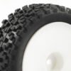 Fastrax 1/10th Mounted Cuboid Buggy Front Tyres Dished - Image 2