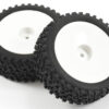 Fastrax 1/10th Mounted Cuboid Buggy Front Tyres Dished - Image 3