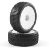 Fastrax 1/10th Mounted Buggy Tyres Lp 'Block' Front - Image 2