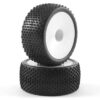 Fastrax 1/10th Mounted Buggy Tyres Lp 'Block' Rear - Image 2