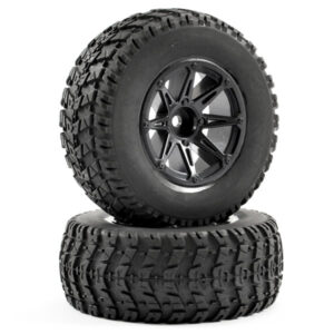 Fastrax 1:10 Sc Wave Mounted 8-Spoke Wheels (12mm)