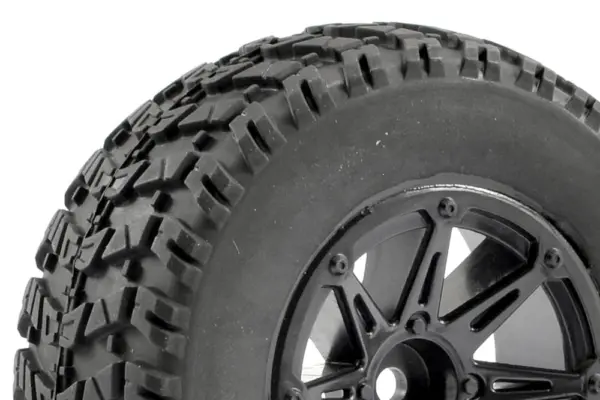 Fastrax 1:10 Sc Wave Mounted 8-Spoke Wheels (12mm)