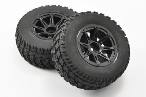 Fastrax 1:10 Sc Wave Mounted 8-Spoke Wheels (12mm)