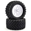 Fastrax 1/10 Mega-v Truck Tyre Mounted on 12-Spoke (12mm Hex) - Image 2