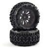 Fastrax 1/10 Klaxon Truck Tyre Mounted on 12-Spoke (12mm Hex) - Image 3