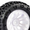 Fastrax 1/10 Klaxon Truck Tyre Mounted on 12-Spoke (12mm Hex) - Image 2