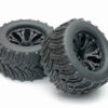 Fastrax 1/10 T-Bone Truck Tyre Mounted Split-Spoke (12mm Hex) - Image 3