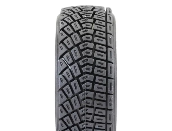 Fastrax 1/10th Rally Angle Tyre/Wheel Set White (4)